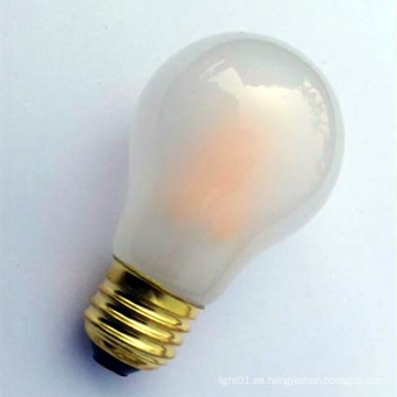 CE &amp; RoHS Bombillas de iluminación LED, A60 bombilla helada con 3.5W E27